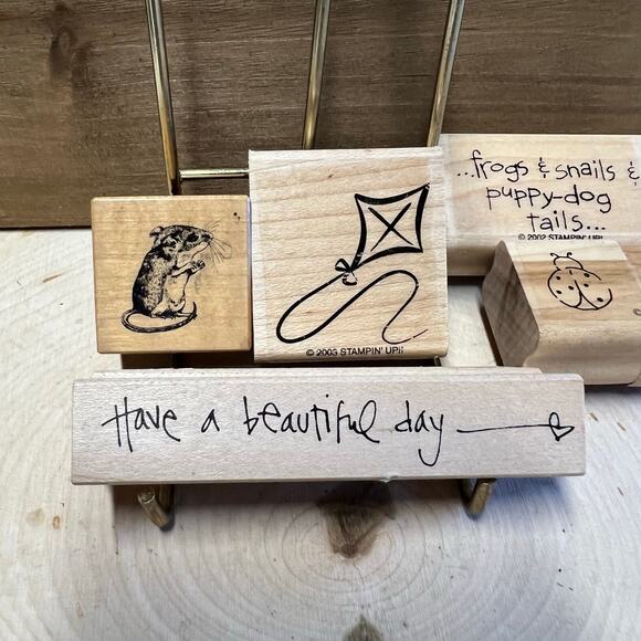 Rubber Stamp: Mixed Fun Lot - Picture 2 of 4